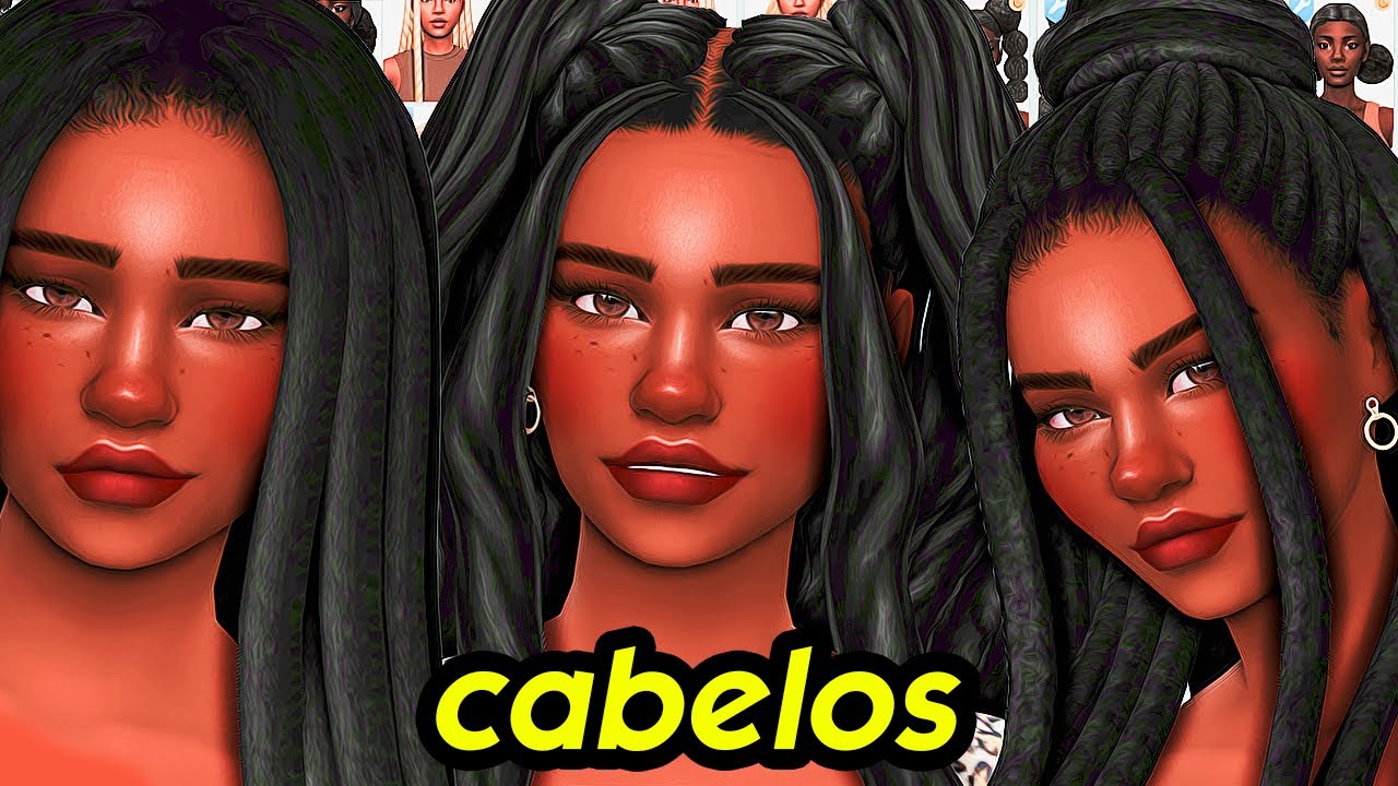 Re: Novos penteados para o The Sims™ 4: coquinho e tranças torcidas -  Answer HQ