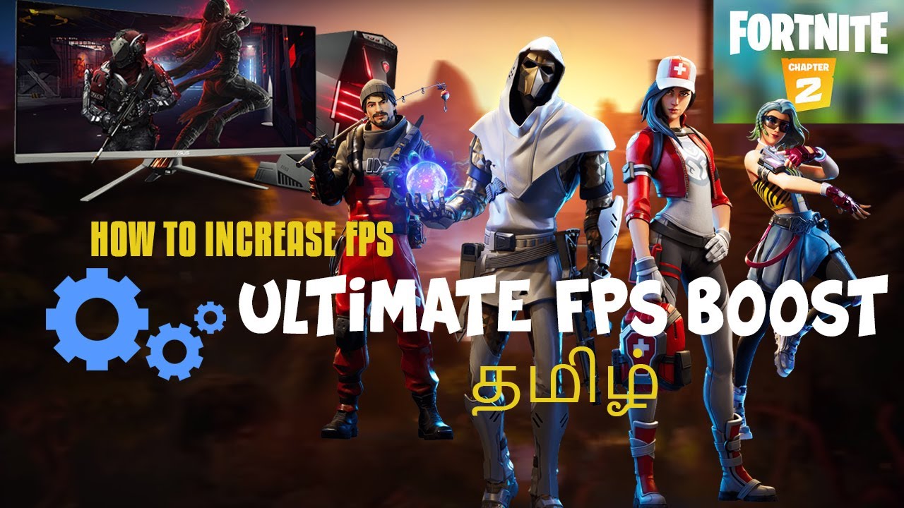 FORTNITE Chapter 2: 🔧How to Increase FPS/ Performance in தமிழ் /English ...
