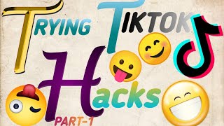 Trying Tiktok Hacks Candle Jagadesh Live 