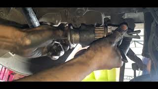 ISUZU TROOPER .HOW TO REPLACE SUSPENSION ARM LOWER BUSHING SMALL ?