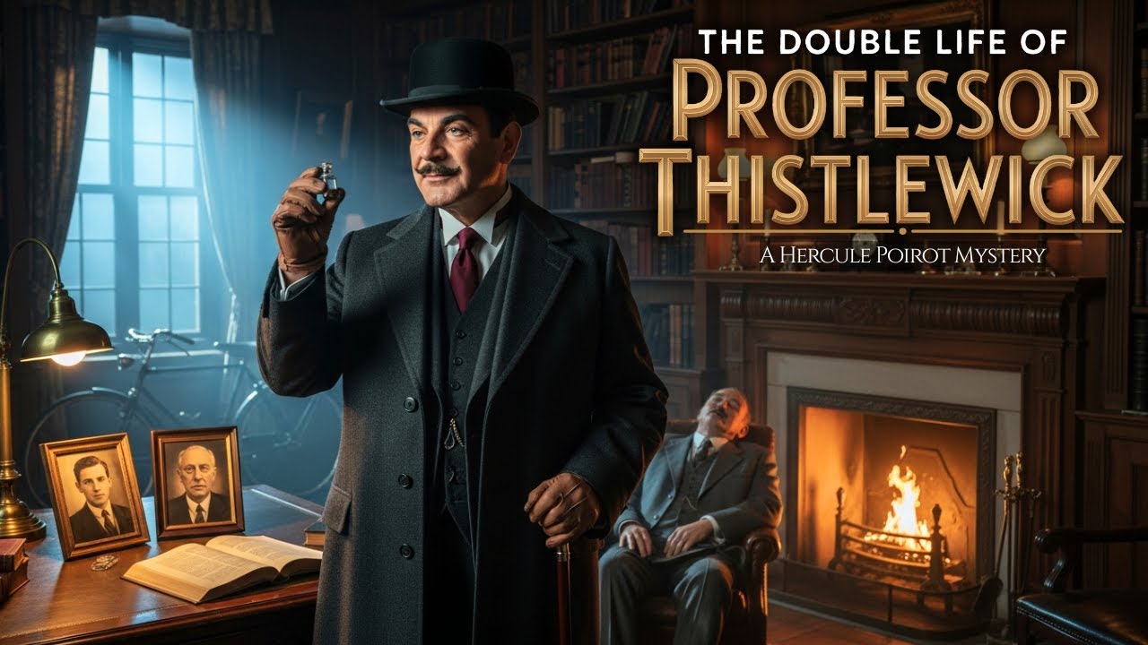 The Double Life of Professor Thistlewick | A Hercule Poirot Mystery