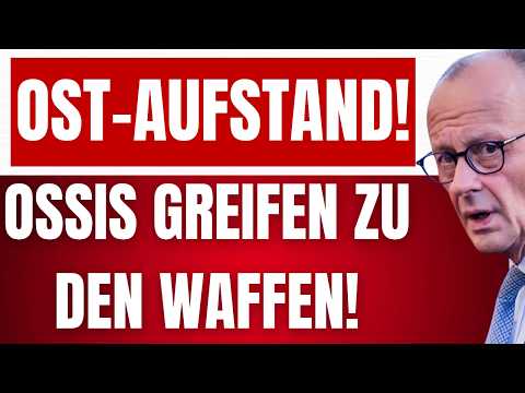 BERLIN IS BURNING! Cars torched, SENIORS robbed! EAST GERMANS take up ARMS against MERZ!