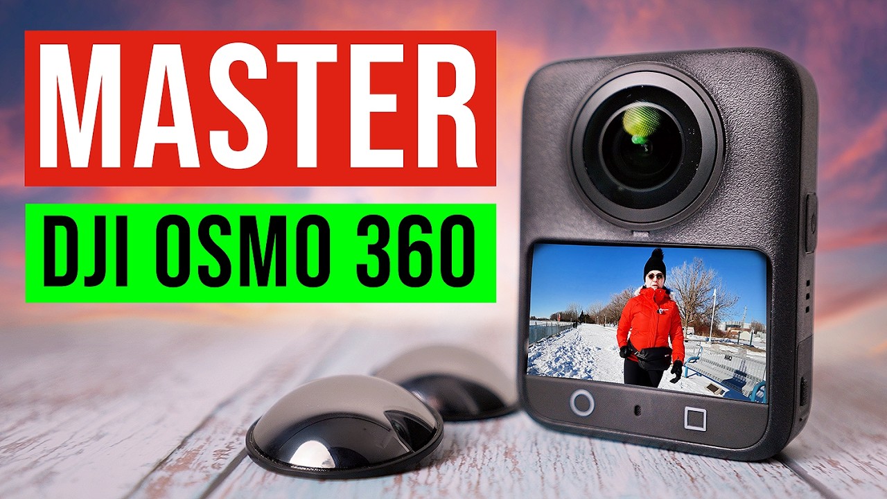 Полное руководство по настройке DJI OSMO 360 | Лучшие настройки для начинающих