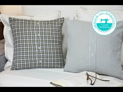 Upcycling shirts: make a pillow