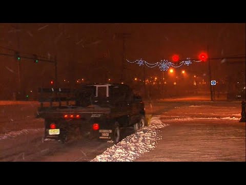 Raw: Massive Storm Pours Snow on New Jersey