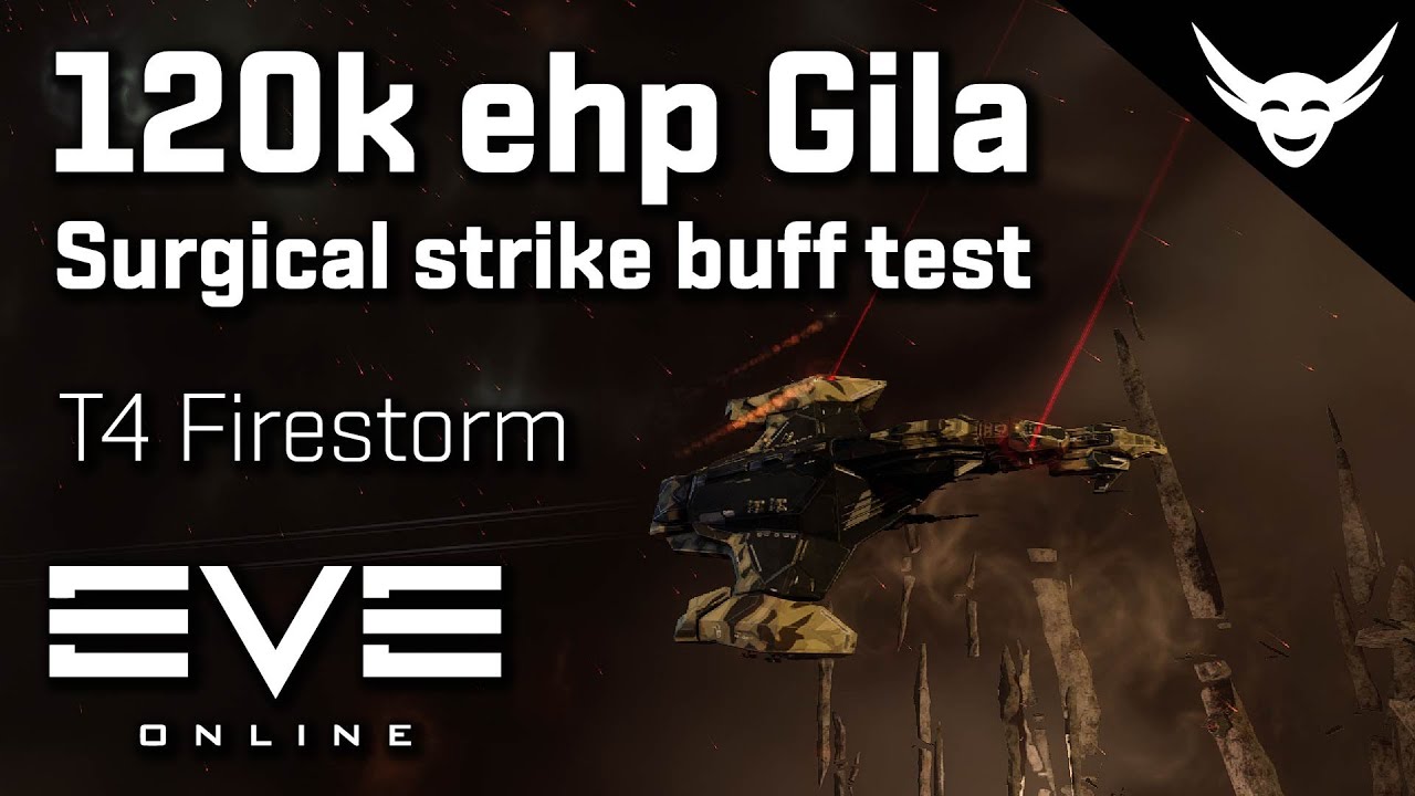 EVE Online 120k ehp Gila T4 Firestorm YouTube