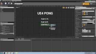 How to Make Pong In UE4 | Part 13 | Binding Functionality To UMG