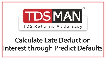 Calculate Late Deduction Interest through Predict Defaults