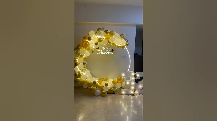 Birthday decorations #birtdaydecoration #balloon #surprise -#surprisebirthday
