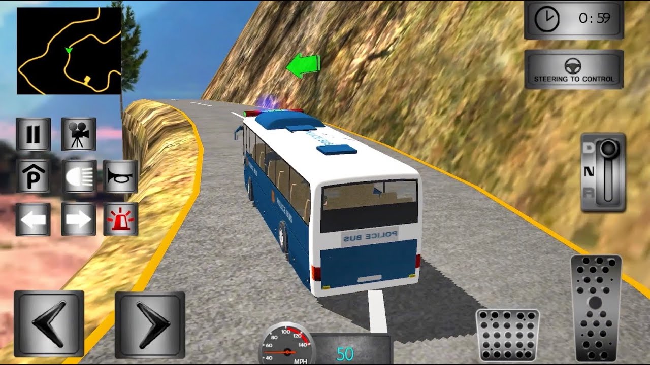 Police Bus Simulator for Android IOS Police Bus Game Android Gameplay