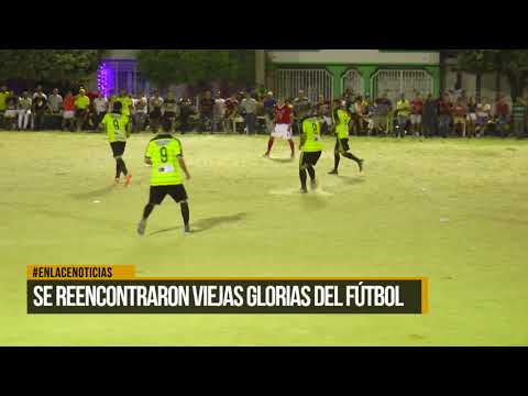 Se reencontraron viejas glorias del fútbol