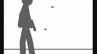 Pivot Glock18 Vs Uzi Stickfigure Fight