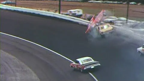1965 Cale Yarborough flip @ Darlington (High Quali...