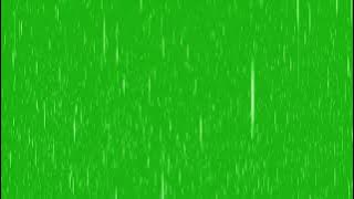 Rain green screen