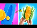 최고의 글루건 해킹 😍 123 GO의 다채로운 레진 및 글루건 DIY 공예품!