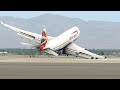 Most Terrible Landings From Boeing 747 In X-Plane 11