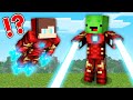 How Maizen and Mikey Became Iron Man - Funny Story in Minecraft (Mazien Mizen JJ)