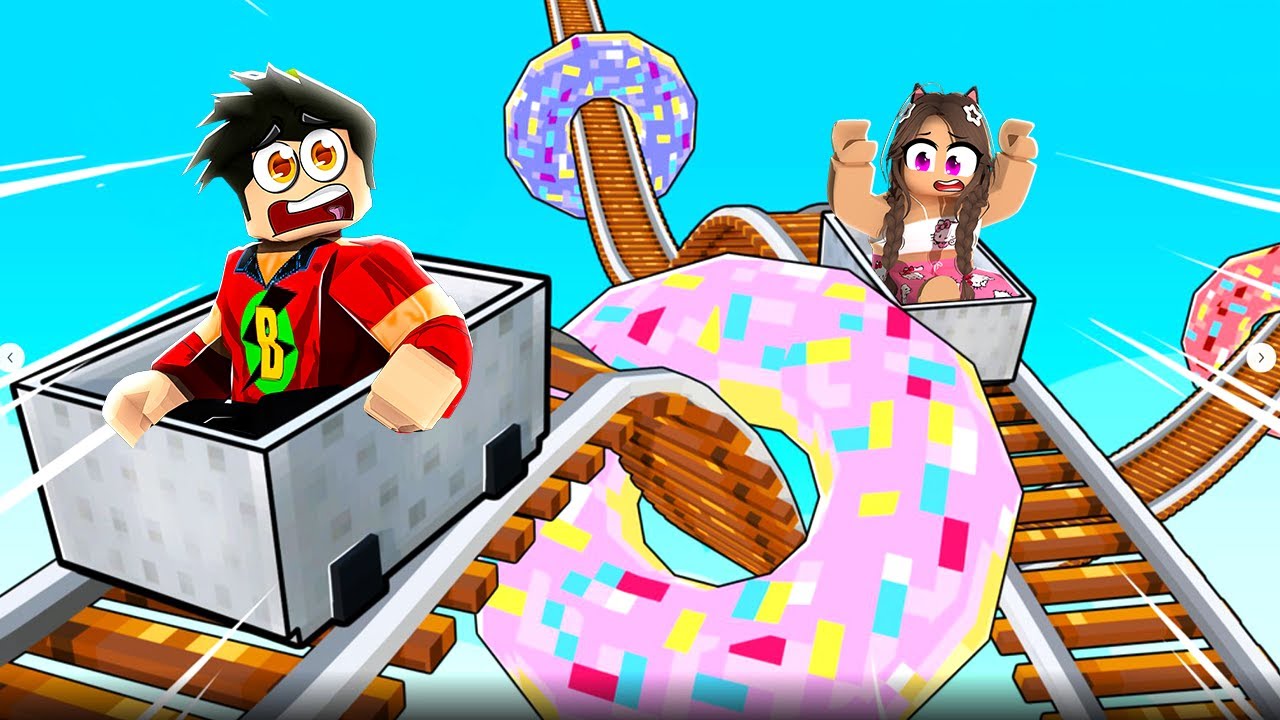 AYBÜKE İLE CART ARAB A YARIŞI YAPTIK! 😂 Roblox Minecart Obby