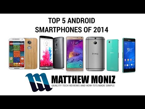 Top 5 Android Smartphones of 2014