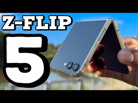 Samsung Galaxy Z Flip 5 Unboxing and First Impressions of the Camera