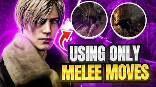 Can You Beat Resident Evil 4 Remake MELEE ONLY? (NO KNIFE)