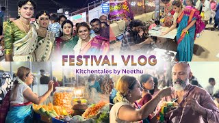 FESTIVAL VLOG | Chamayavilakku | Kitchentales by Neethu