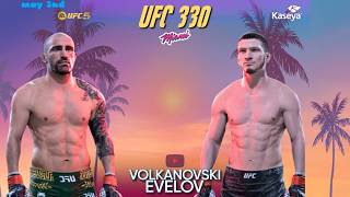 UFC 330 (volk vs evelov)