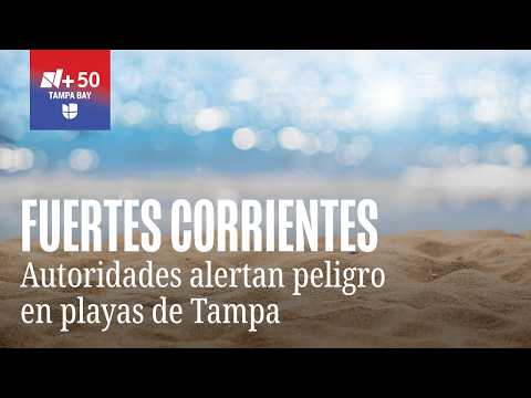 Autoridades alertan por corrientes marinas tras decenas de rescates en playas