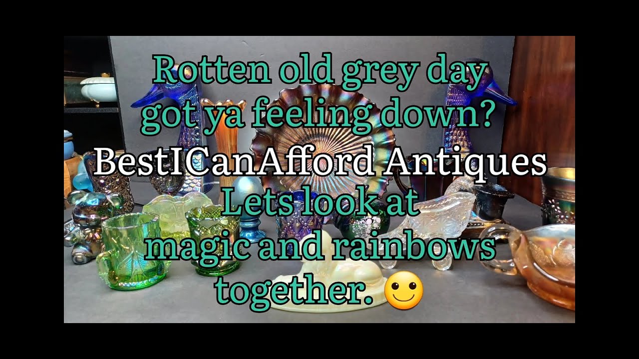 Carnival Glass, and Northwood Glass history and appreciation. Antique and Vintage Scores! Picks!