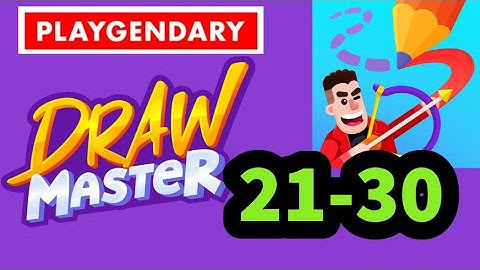 DRAWMASTER level 21 22 23 24 25 26 27 28 29 30 gameplay android ios