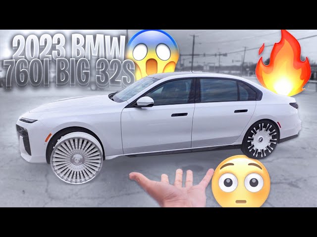GAME CHANGER GOING 32S ON MY 2023 BMW 760I *SURPRISE* - YouTube