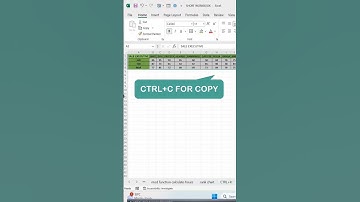 Transpose Function In Excel #shorts #short #viral #excel #exceltutorial #ai #technology #trending