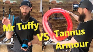 Mr Tuffy Tire Liners vs Tannus Armour Foam