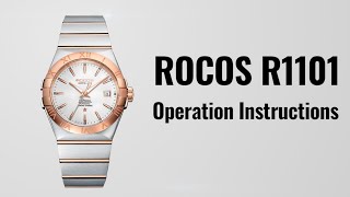 [Tutorial] ROCOS R1101 Automatic Watch Operation Instructions