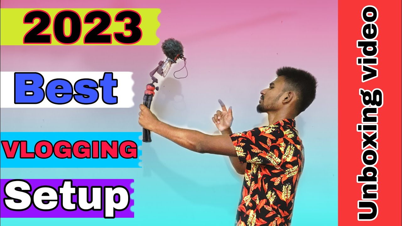 My Vlogging Setup Unboxing / Best Vlogging Setup / Vlogging Setup ...