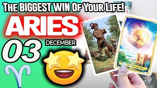 Aries ♈IT’S COMING!👀The BIGGEST WIN Of Your Life!💰🆙 horoscope for today DECEMBER 3 2025 ♈ #aries