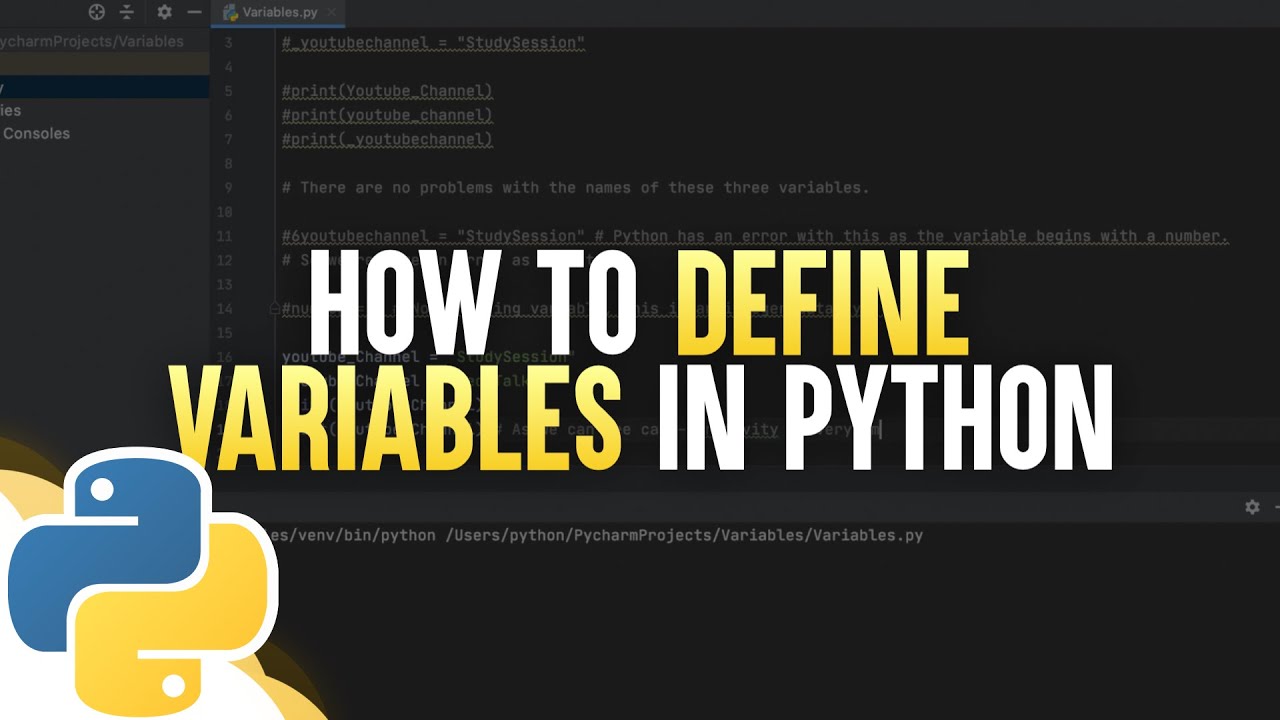 python define variable without assignment