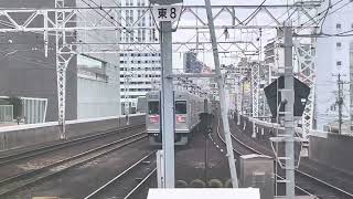 泉北高速鉄道3000系3509F＋3551F＋3553F区間急行難波行き今宮戎駅通過