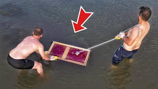 We Found 10 Million Dollars In The River With 3D Metal Detector ( Great Treasure Hunt )