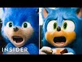 All the sonic the hedgehog design changes they made for the live action film  pop culture decoded