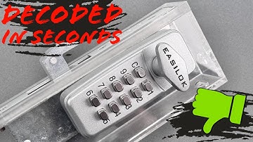 [1638] Easilok’s Keypad Lock Is… Easy