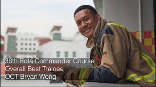 Full SCDF 36th Rota Commander Course Overall Best Trainee Video Update