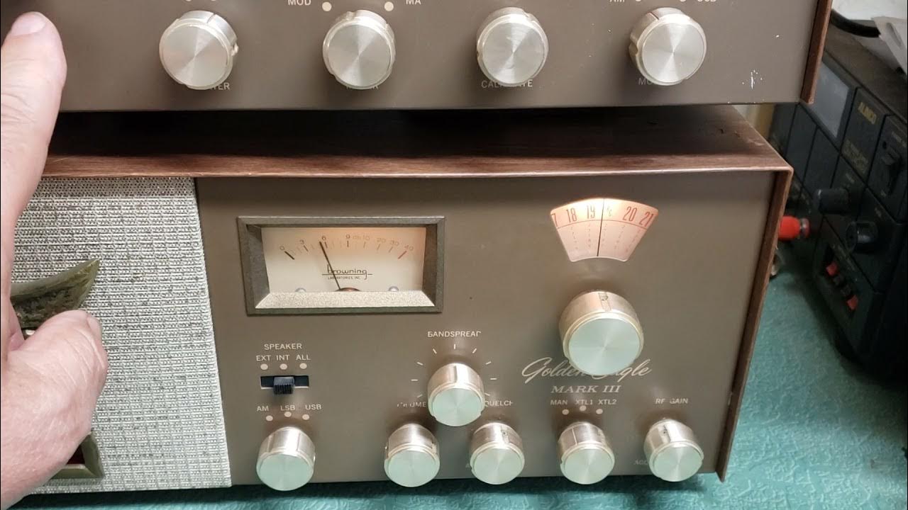 Browning Golden Eagle Mark 3 III CB Radio - YouTube