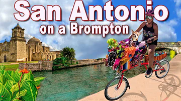Brompton Bike on a Mission: River Walk, San Antonio