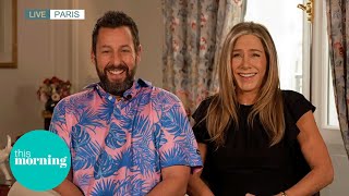 EXCLUSIVE: Hollywood Superstars Jennifer Aniston & Adam Sandler Reunited! | This Morning