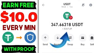 New USDT Site 2026 🤑 Telegram Bot Miner, instant withdraw Tether to Trust Wallet/ Trc20/Bep20
