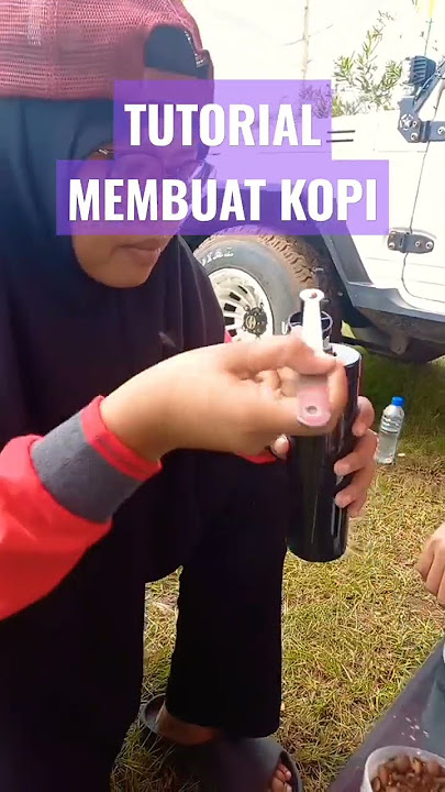 Ngopi Santai Saat Camping. #shorts #coffee #camping