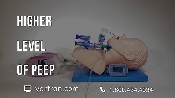 The VORTRAN GO2VENT with PEEP Valve