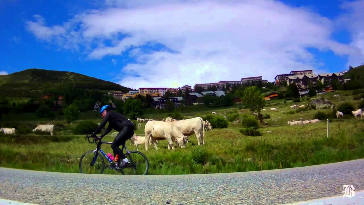 Biking the famous climbs of the Tour de France YouTube