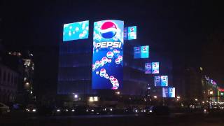 Pepsi Cola On Cocor Channel North Side At Night